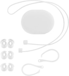 Best Buy essentials™ - Accessories for Apple AirPods (3rd Generation) - White - Front_Zoom