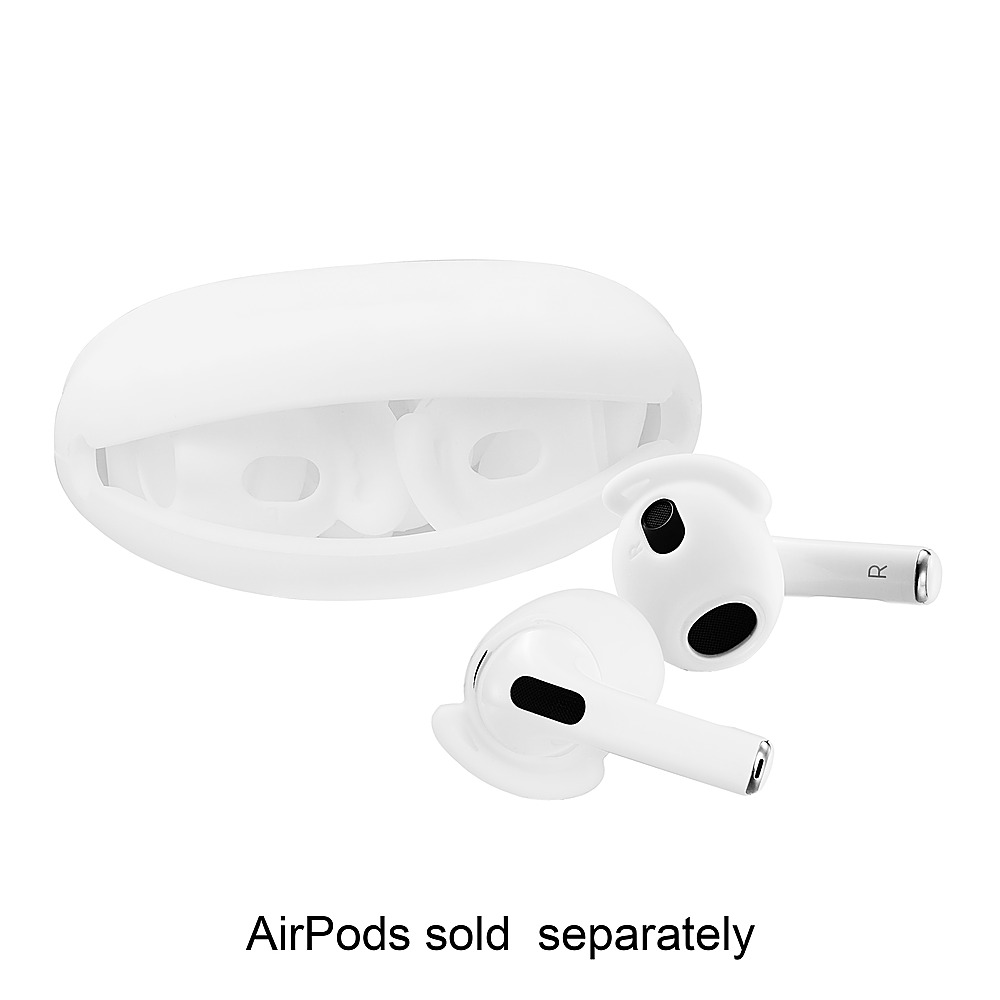 Best Buy essentials™ Silicone Case for Apple AirPods (3rd Generation) Red  BE-APCSIRD23 - Best Buy