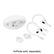 Alt View 16. Best Buy essentials™ - Accessories for Apple AirPods (3rd Generation) - White.