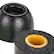 Alt View 16. Best Buy essentials™ - Replacement Memory Foam Eartips - Black.