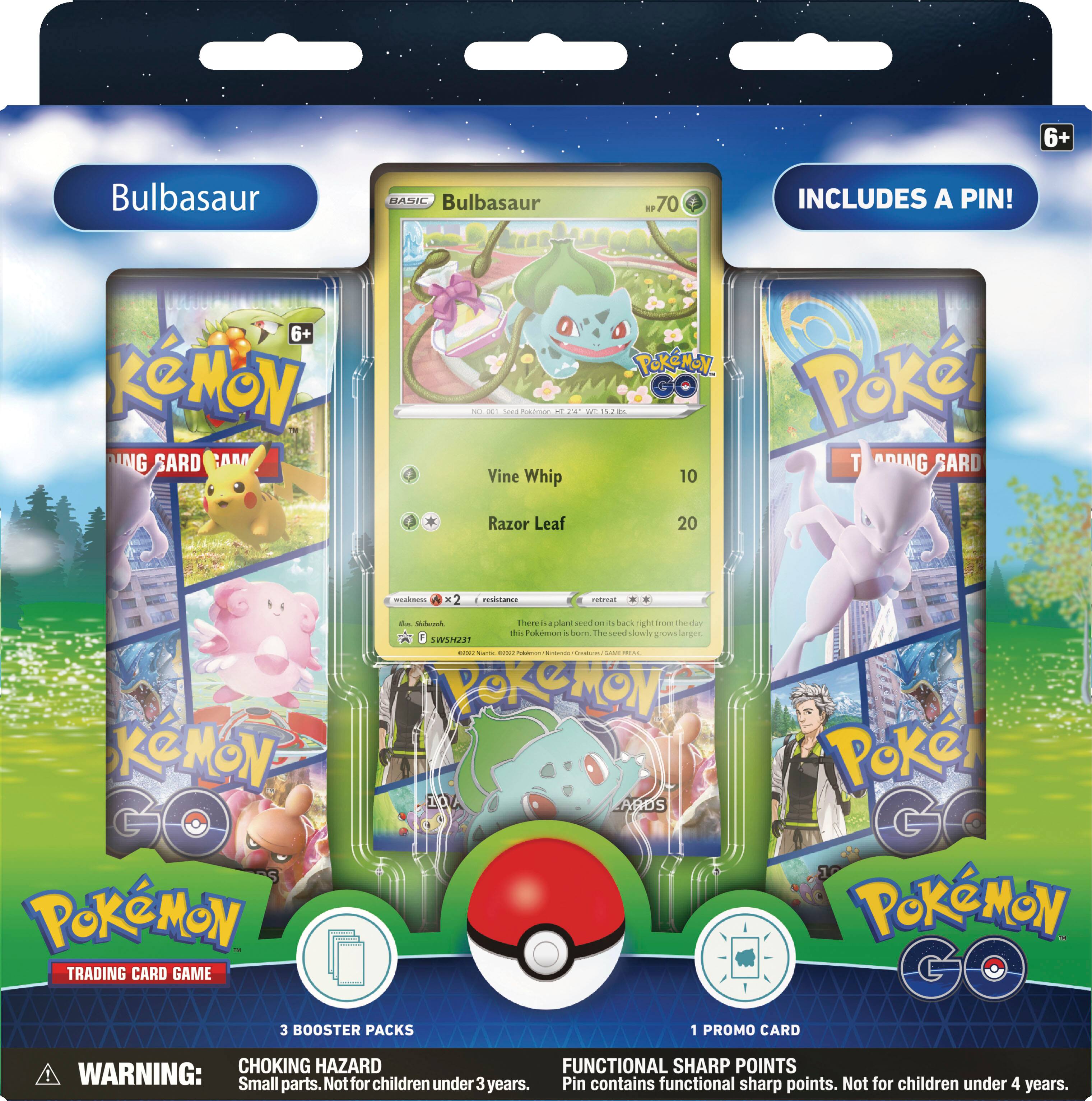 Best Buy: Pokémon Trading Card Game: Pokemon GO Pin Collection Styles May  Vary 87081