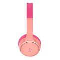 Alt View Zoom 14. Belkin - SoundForm™ Mini Volume-Limited Wireless On-Ear Headphones for Kids - Pink.