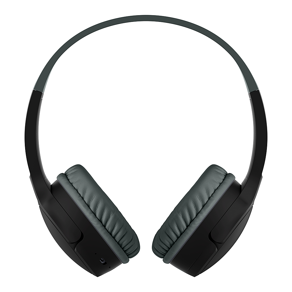 tøve latin klap Belkin SoundForm™ Mini Volume-Limited Wireless On-Ear Headphones for Kids  Black AUD002btBK - Best Buy