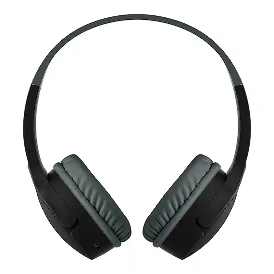 Belkin SoundForm Mini Volume Limited Wireless On Ear Headphones for Kids Black AUD002btBK Best Buy