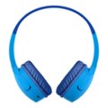 Alt View 11. Belkin - SoundForm™ Mini Volume-Limited Wireless On-Ear Headphones for Kids - Blue.