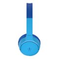 Alt View 12. Belkin - SoundForm™ Mini Volume-Limited Wireless On-Ear Headphones for Kids - Blue.