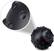 Angle. TRAKK - Orbi Multi Speed Vibrating Recovery Massage Ball - Black.