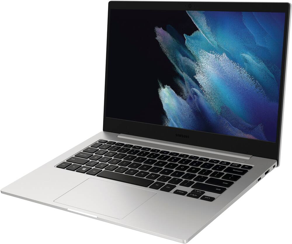 Alt View 11. Samsung - Geek Squad Certi Refurbished Galaxy Book Go - 14.0" LED Screen - Qualcomm® 7C Gen 2 Processor - 4GB Memory - 128GB eMMC - Silver.
