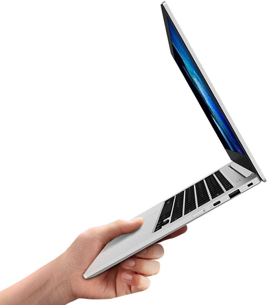 Alt View 22. Samsung - Geek Squad Certi Refurbished Galaxy Book Go - 14.0" LED Screen - Qualcomm® 7C Gen 2 Processor - 4GB Memory - 128GB eMMC - Silver.