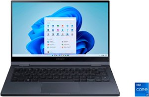 Samsung - Geek Squad Certi Refurbis Galaxy Book Flex2 Alpha 13.3" QLED Touch-Scrn Laptop - Intel Core i7 - 16GB Memory - 512GB SSD - Mystic Black - Front_Zoom
