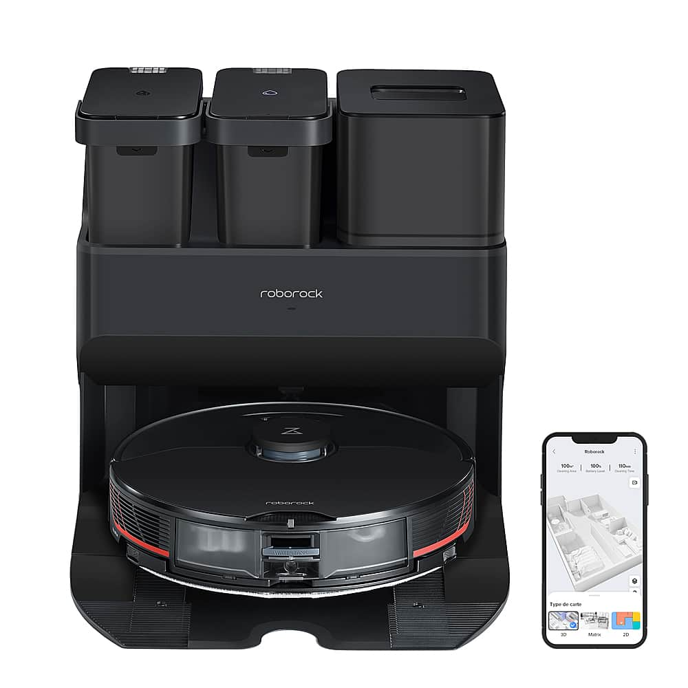 Roborock S7MaxV Ultra Wi-Fi Connected Robot Vacuum and Sonic Mop