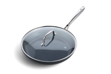 Blue Diamond - HD 11 inch Skillet with Lid - Blue - Angle_Zoom