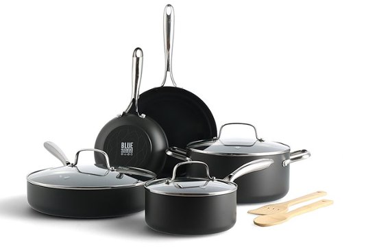 Granitestone Blue 15 Pc Pots and Pans Set Nonstick Cookware Set, Kitchen Cookware  Sets, Pot and