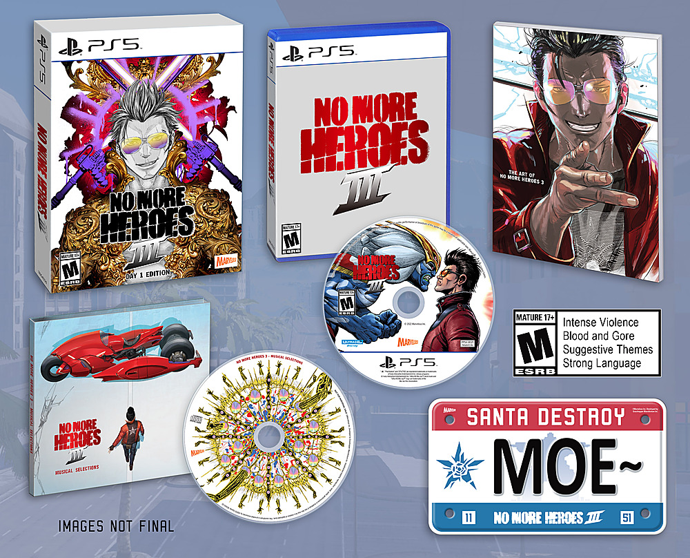 Angle View: No More Heroes 3 Day 1 Edition - PlayStation 5