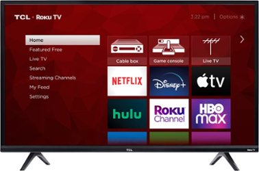 TCL - 32" Class 3-Series HD 720p LED Smart Roku TV - Front_Zoom