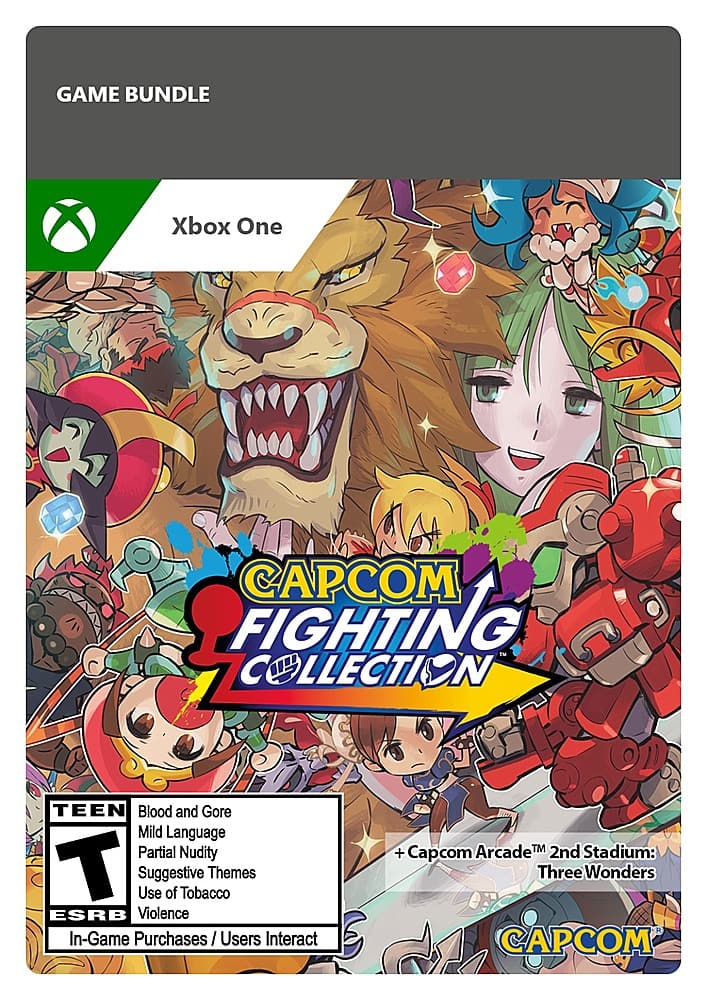 Front. Capcom - Fighting Collection.