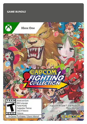 Front. Capcom - Fighting Collection. - T (Teen 13+)