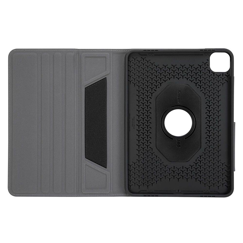 Angle View: Targus - VersaVu Antimicrobial Classic Case for iPad Air (4th Gen) 10.9" and iPad Pro 11" (3rd, 2nd and 1st Gen) - Black/Charcoal