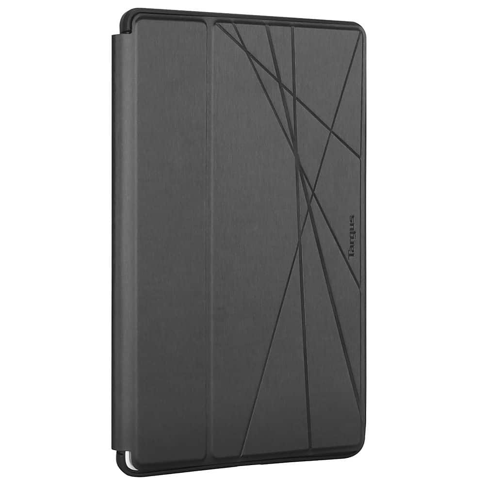 Angle View: Targus - Click-In Antimicrobial Case for 10.4" Samsung Galaxy Tab A7 - Black/Charcoal