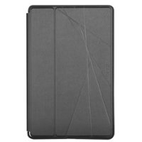 Targus - Click-In Antimicrobial Case for 10.4" Samsung Galaxy Tab A7 - Black/Charcoal - Front_Zoom