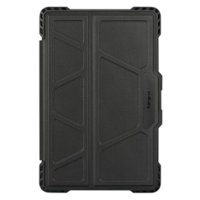 Targus - Pro-Tek Antimicrobial Case for 10.4" Samsung Galaxy Tab A7 - Black/Charcoal - Front_Zoom