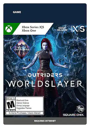 Front. Square Enix - Outriders Worldslayer. - M (Mature 17+)