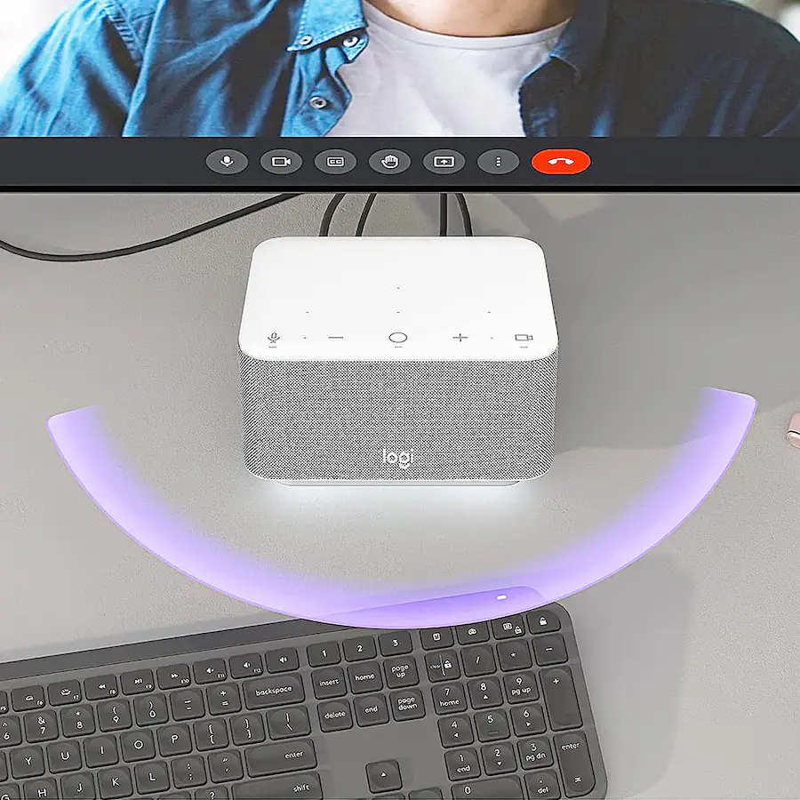 Logitech Logi Dock All in One Laptop Docking Station with Speakerphone ...