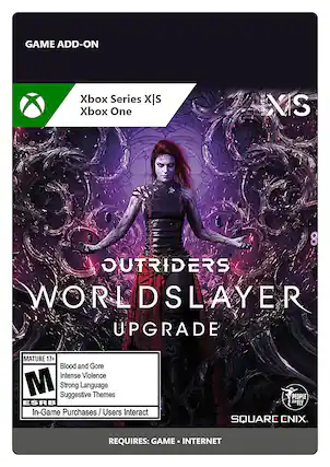 Front. Square Enix - Outriders Worldslayer Upgrade. - M (Mature 17+)