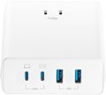 Alt View Zoom 12. Insignia™ - 140W 4-Port USB and USB-C Desktop Charger Kit for MacBook Pro 16”, Laptops, Smartphone, Tablet, and More - White.
