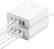 Alt View 19. Insignia™ - 100W 4-Port USB and USB-C Desktop Charger Kit for MacBook Pro, Smartphone, Tablet and More - White.