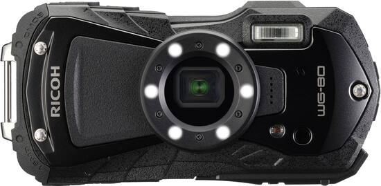 Ricoh WG-80 16.0 Megapixel Waterproof Digital Camera Black