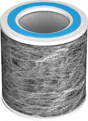 Shark - Air Purifier Anti-Allergen Filter with True HEPA, Compatible with HP102, HC452 - Rotator White & Blue - Front_Zoom