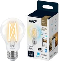 WiZ - A19 Wi-Fi Smart LED Bulb - Tunable White - Front_Zoom