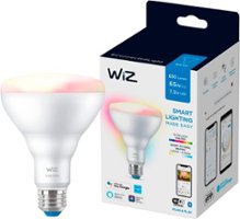 WiZ - BR30 LED Bulb - Color and Tunable White - Front_Zoom
