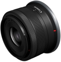 Canon - RF-S 18-45mm f/4.5-6.3 IS STM Standard Zoom Lens for RF Mount Cameras - Black - Front_Zoom