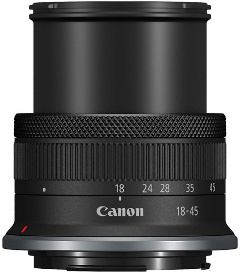Alt View 11. Canon - RF-S18-45mm F4.5-6.3 IS STM Standard Zoom Lens for EOS R-Series Cameras - Black.