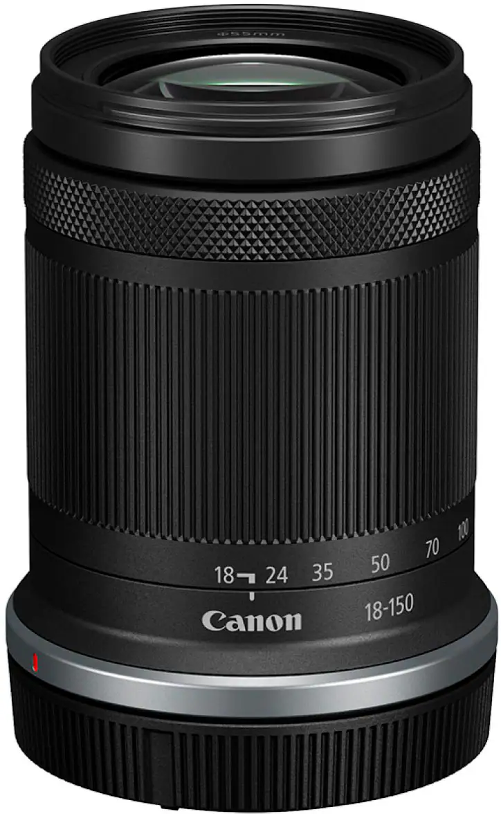 Alt View 1. Canon - RF-S18-150mm F3.5-6.3 IS STM Standard Zoom Lens for EOS R-Series Cameras - Black.