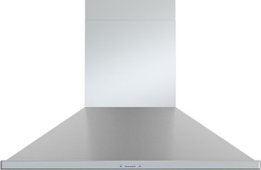 Zephyr - Siena Pro 42 in. 1200 CFM Wall Mount Range Hood with LED Light - Stainless Steel - Front_Zoom