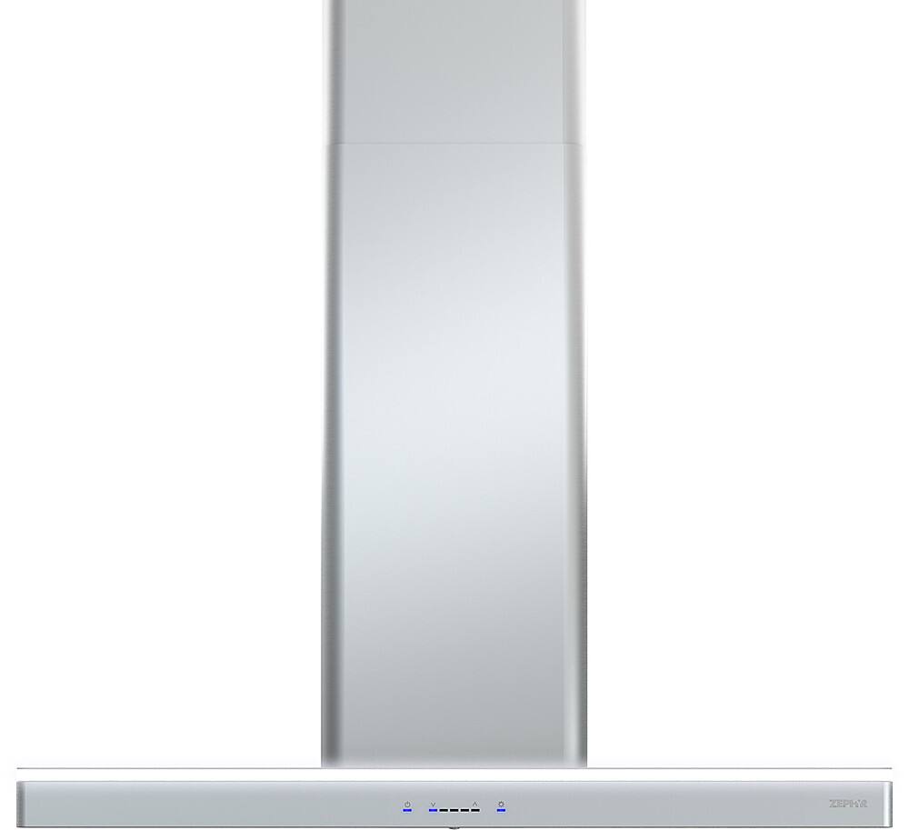 Alt View 18. Zephyr - Luce 30 in. 600 CFM Wall Mount Range Hood with LED Light - Stainless Steel.
