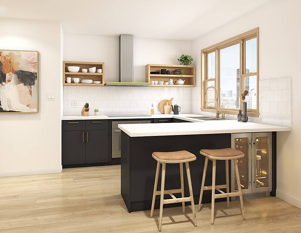 Alt View 24. Zephyr - Luce 30 in. 600 CFM Wall Mount Range Hood with LED Light - Stainless Steel.