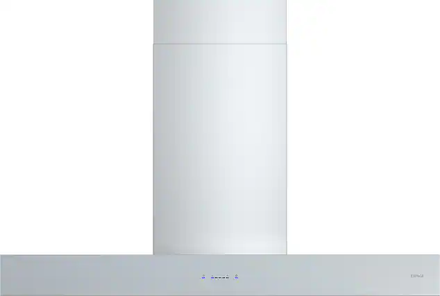 Front. Zephyr - Roma 36 in. 600 CFM Island Mount Range Hood with LED Light - Stainless Steel.