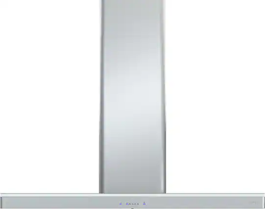 Front. Zephyr - Luce 36 in. 600 CFM Wall Mount Range Hood with LED Light - Stainless Steel.