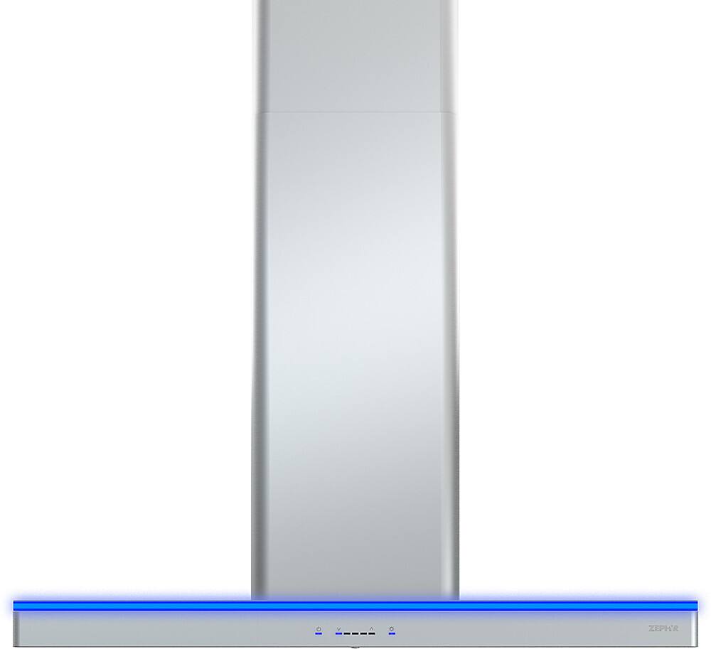 Alt View 20. Zephyr - Luce 36 in. 600 CFM Wall Mount Range Hood with LED Light - Stainless Steel.