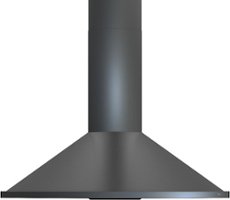 Zephyr - Savona 30 in. 600 CFM Wall Mount Range Hood with LED Light - Black stainless steel - Front_Zoom