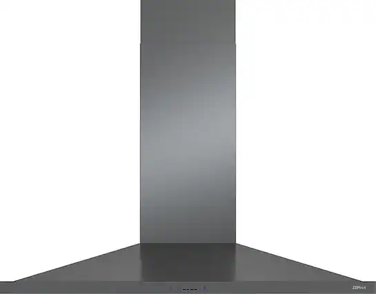 Front. Zephyr - Anzio 36 in. 600 CFM Wall Mount Range Hood with LED Light - Black Stainless Steel.