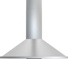 Zephyr - Savona 36 in. 600 CFM Wall Mount Range Hood with LED Light - Stainless steel - Front_Zoom