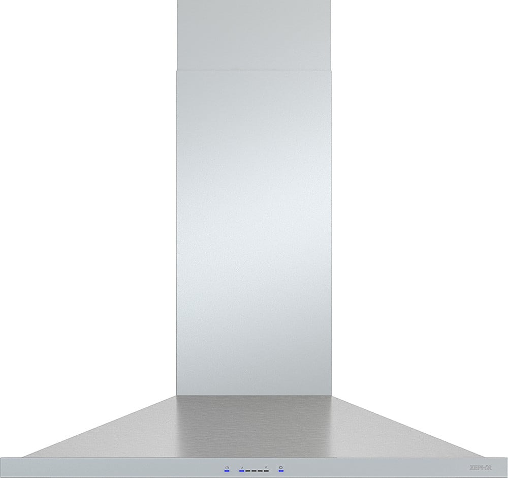 Front. Zephyr - Anzio 30 in. 600 CFM Wall Mount Range Hood with LED Light - Stainless Steel.