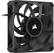 Alt View 13. CORSAIR - AF120 ELITE 120mm Computer Case Fan with AirGuide Technology - Black.