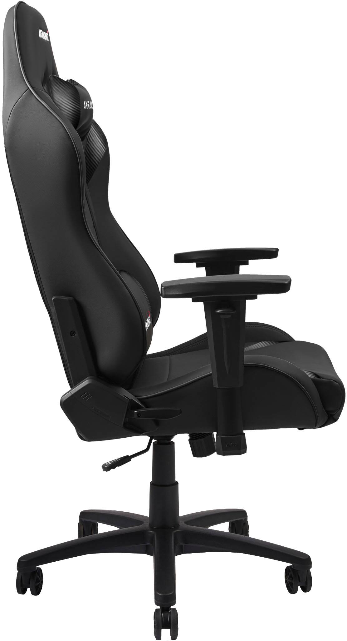 Left. AKRacing - Core Series SX-Wide Extra Wide Gaming Chair - Carbon Black.