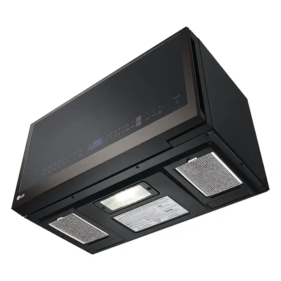 LG 1.7 Cu. Ft. Convection Over the Range Smart Microwave with Sensor ...
